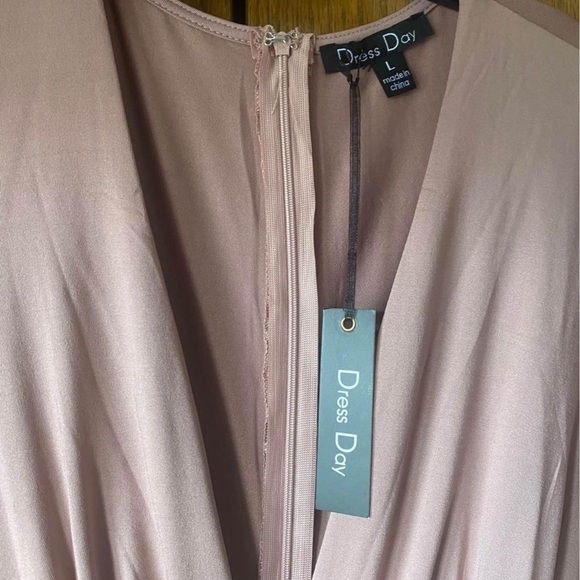 Bella & Bloom Midi Dress - Dusty Rose - Picture 3 of 4